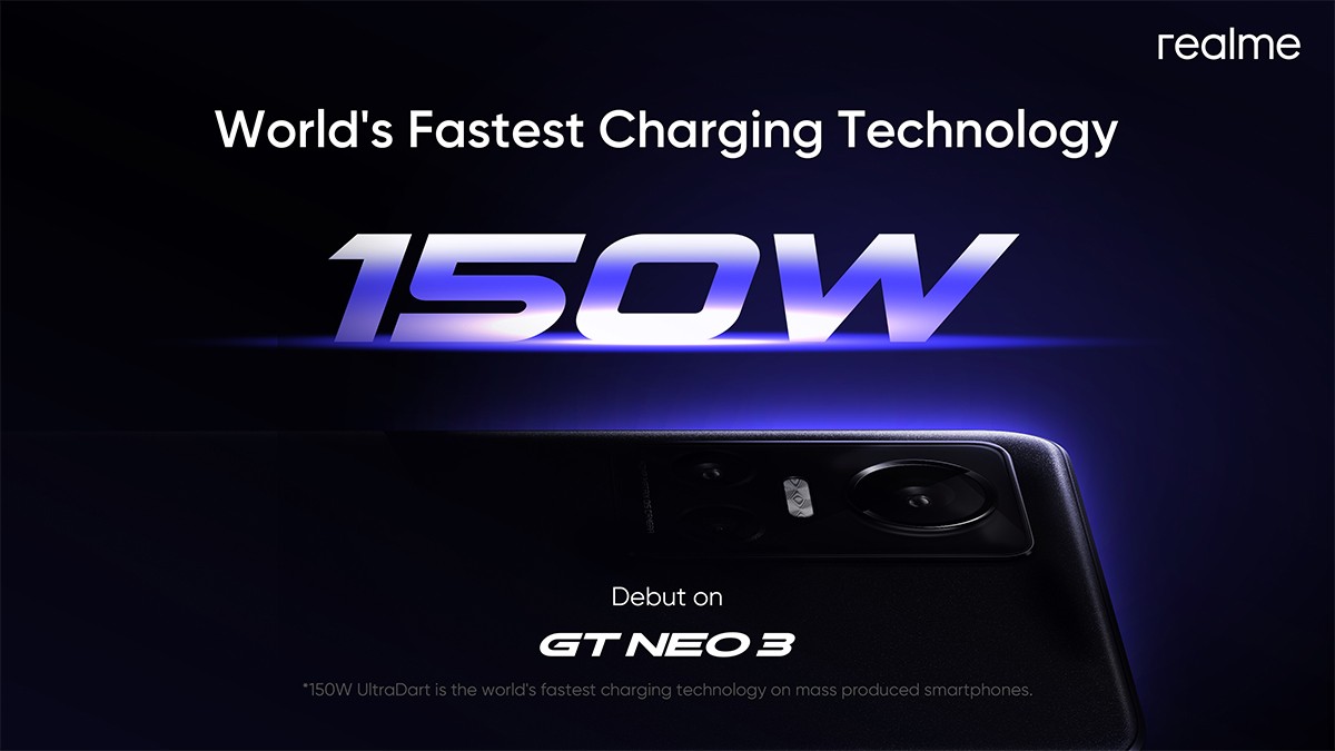 รองประธาน Realme บอกเอง Realme GT Neo3 จะเปิดตัวในช่วงครึ่งปีหลังมาพร้อมเทคโนโลยีการชาร์จที่ 200 วัตต์ 
